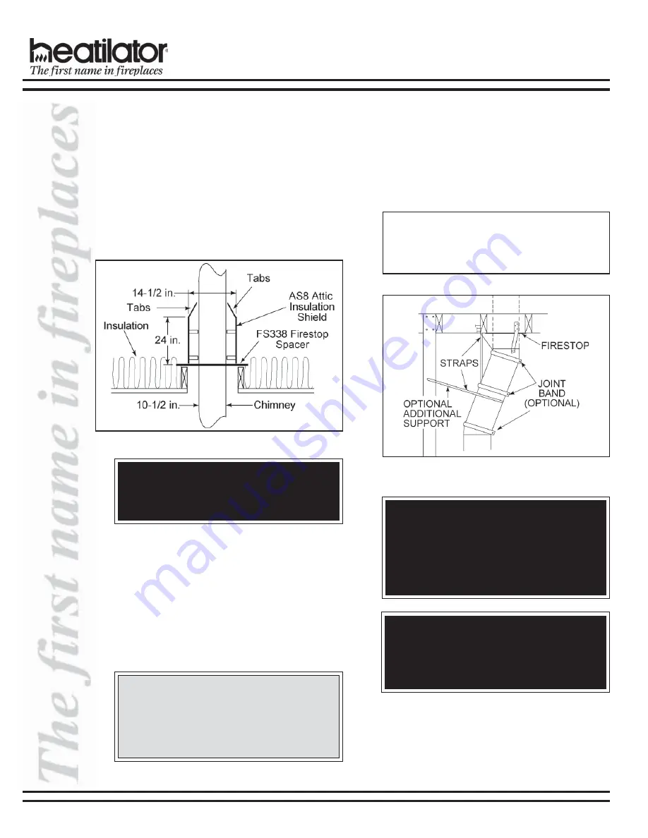 Heatilator MHST36D Скачать руководство пользователя страница 16