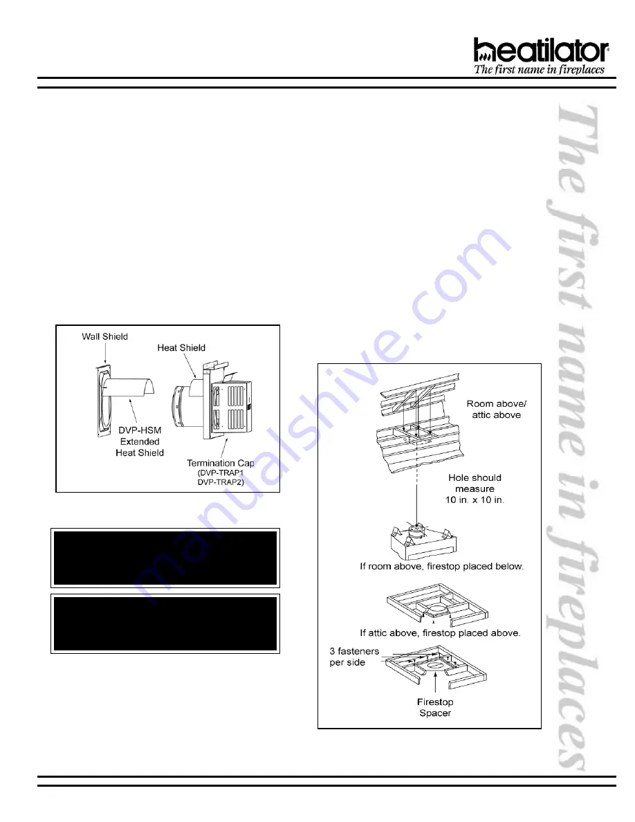 Heatilator Novus ND3630 Скачать руководство пользователя страница 19