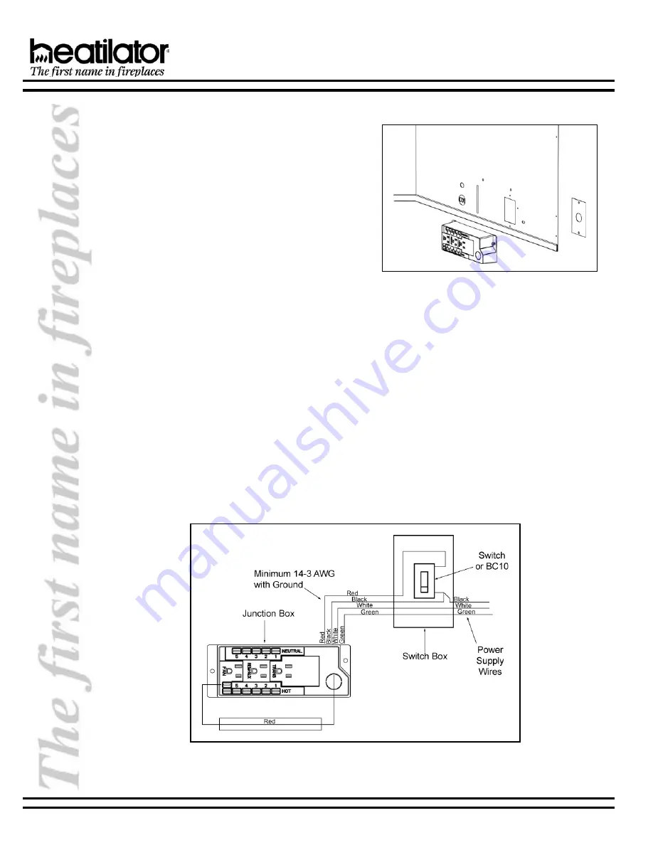 Heatilator Novus ND3630 Installation & Operating Instructions Manual Download Page 24