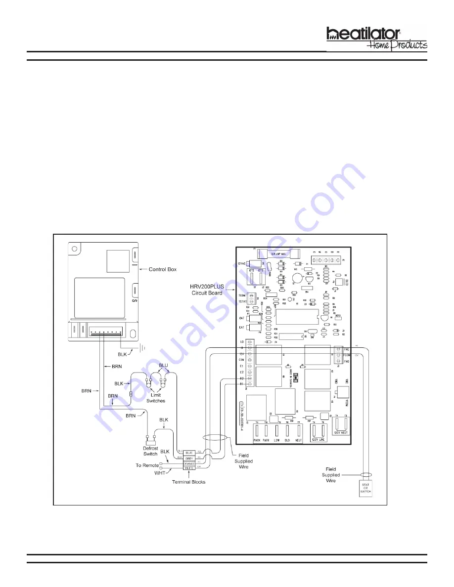 Heatilator Novus Plus Installation & Operating Instructions Manual Download Page 9