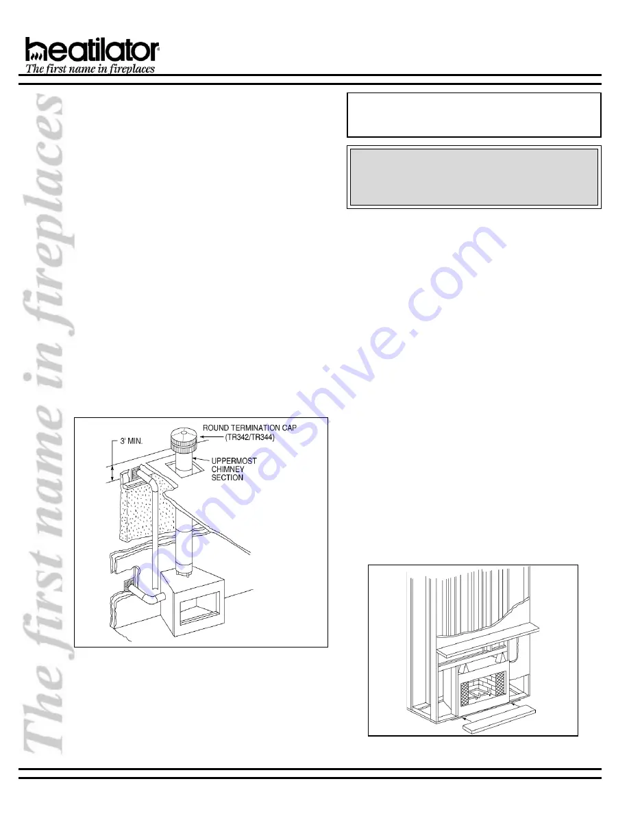 Heatilator ODYSSEY ODY42 Скачать руководство пользователя страница 18