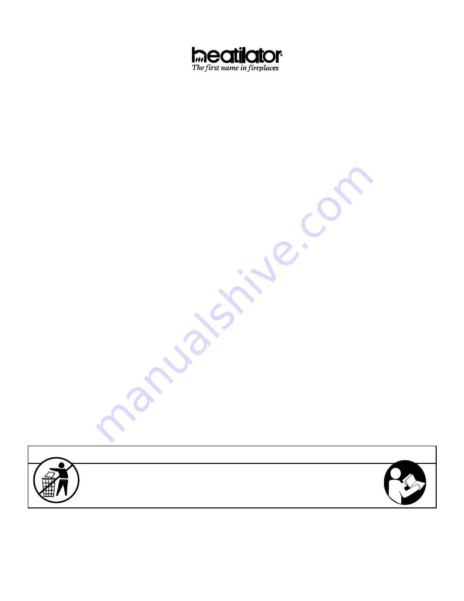 Heatilator RAVE4013I-D Owner'S Manual Download Page 69