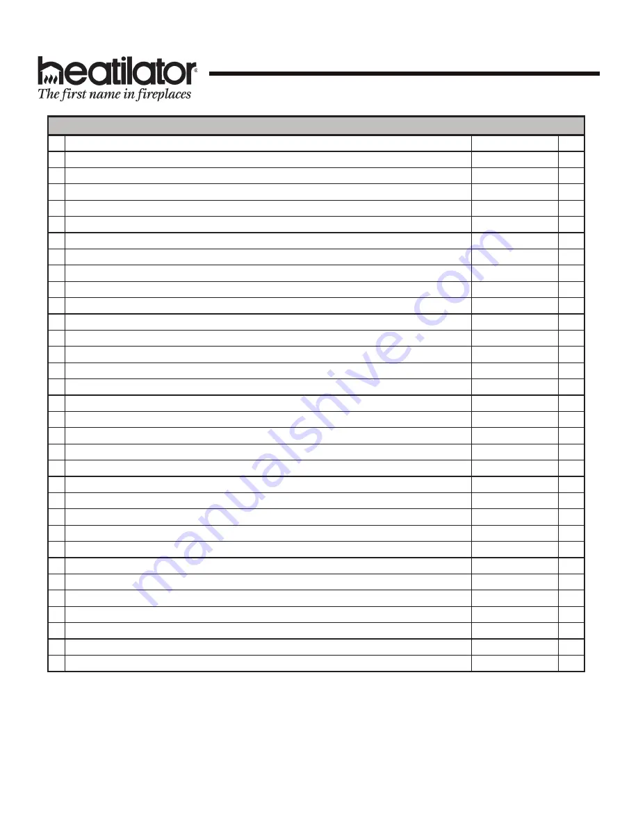 Heatilator SILH20E Owner'S Manual Download Page 22