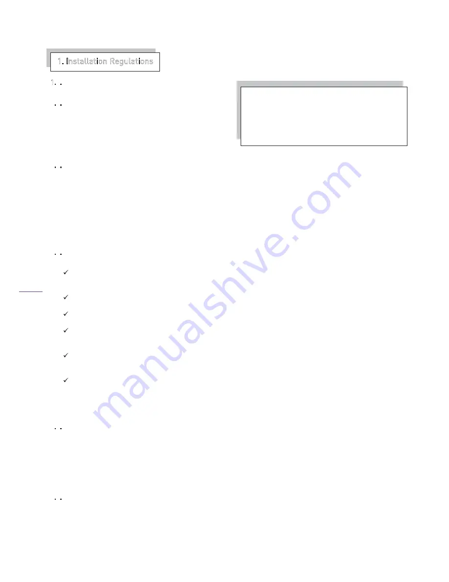 Heatline capriz 25 Installation, Servicing  & User Instructions Download Page 6