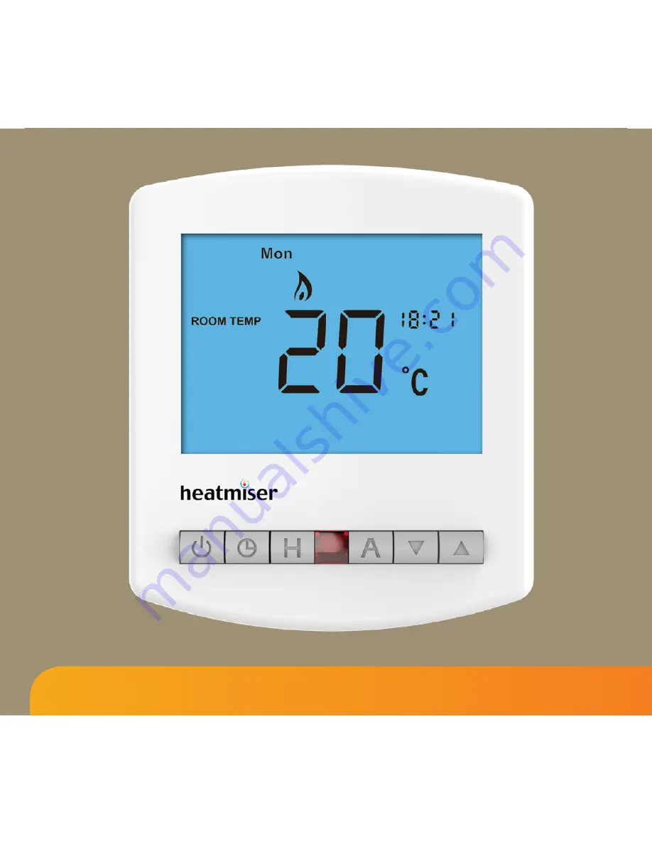 Heatmiser Slimline-E Manual Download Page 2