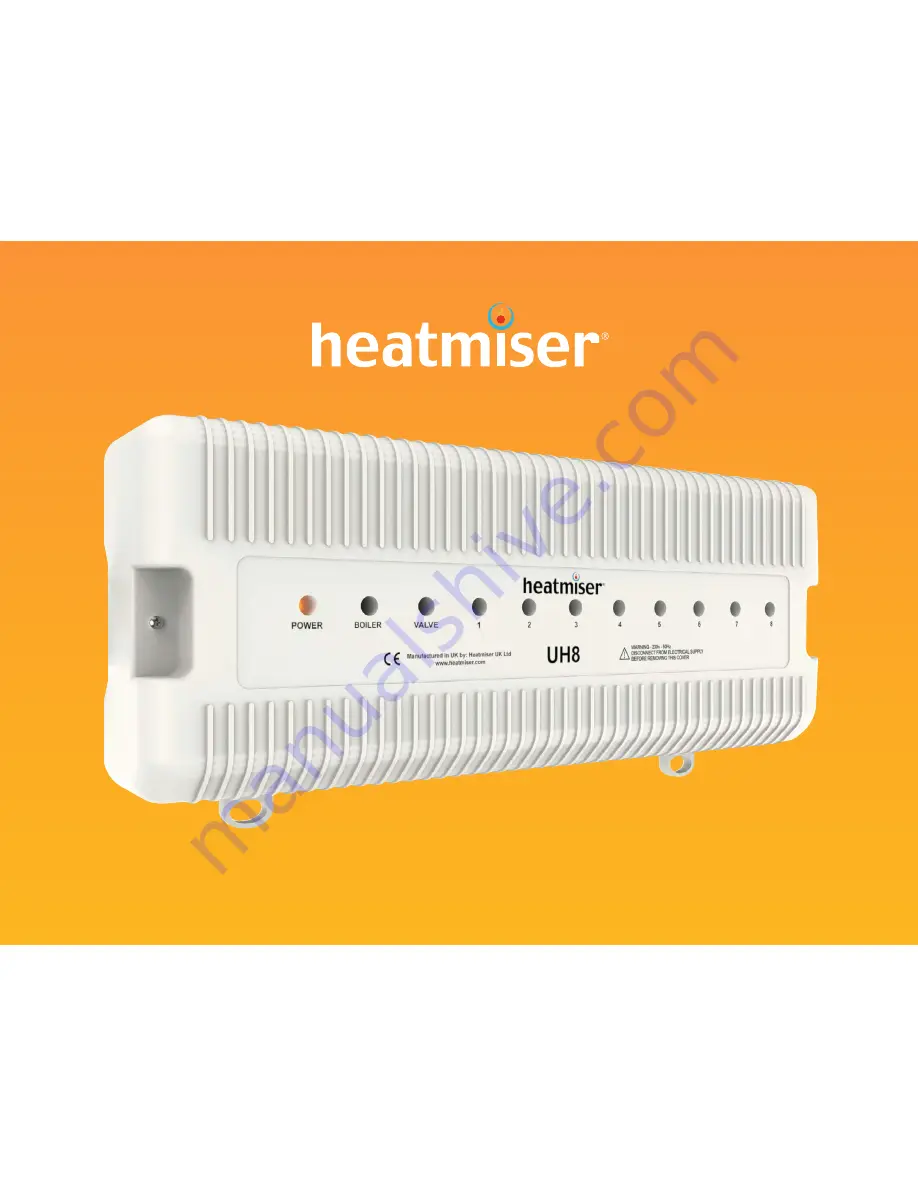 Heatmiser UH8 Скачать руководство пользователя страница 1