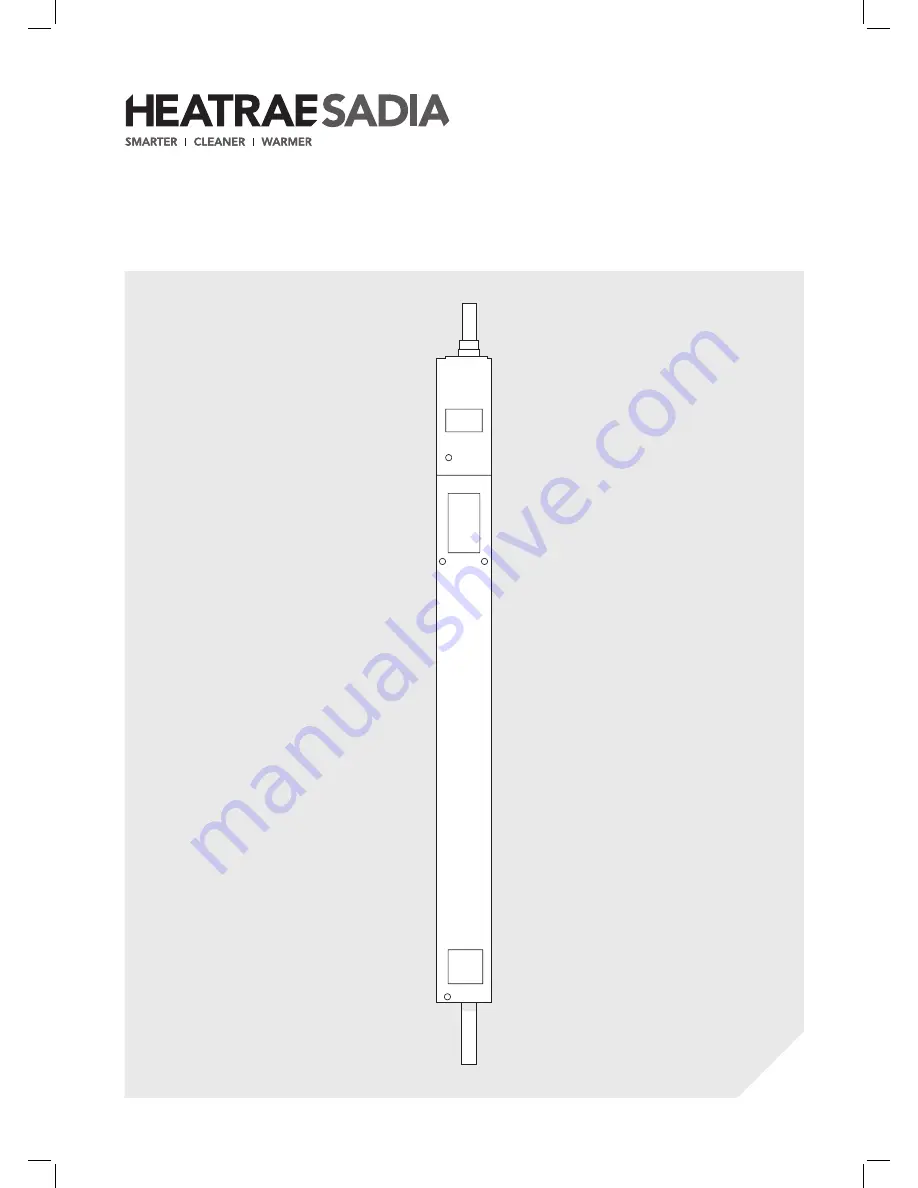 Heatrae Sadia Amptec Скачать руководство пользователя страница 1