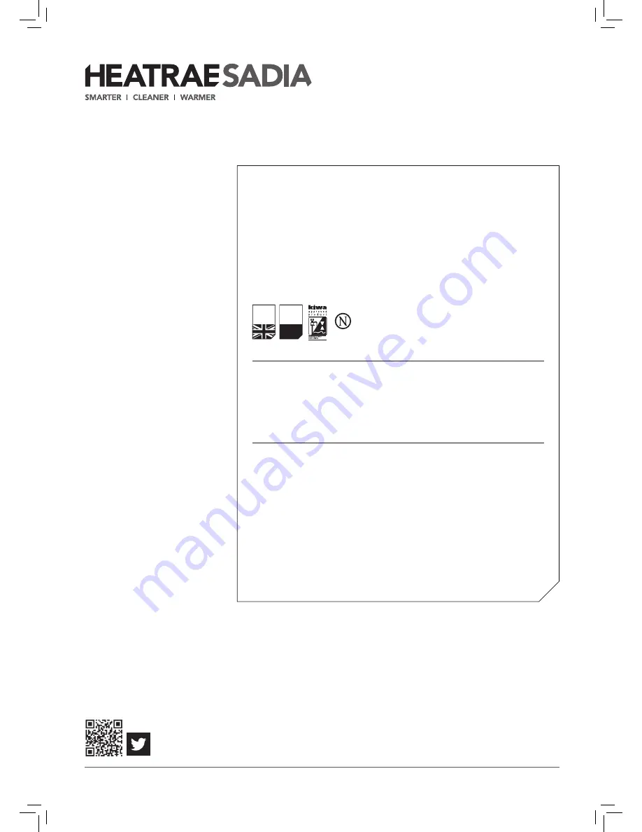 Heatrae Sadia Aquatap Boil and Ambient Installation And User Manual Download Page 36