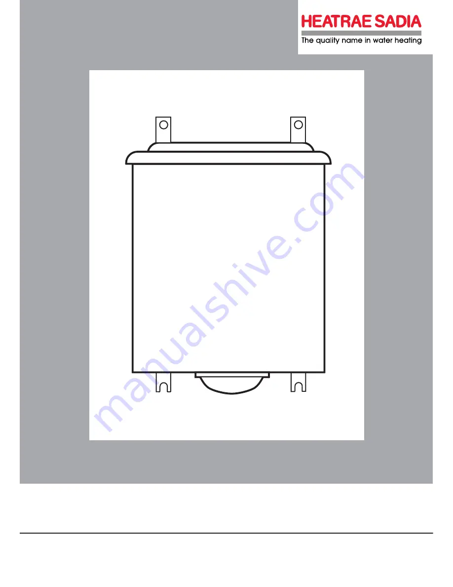 Heatrae Sadia FBM series Fitting Instructions And User Manual Download Page 1