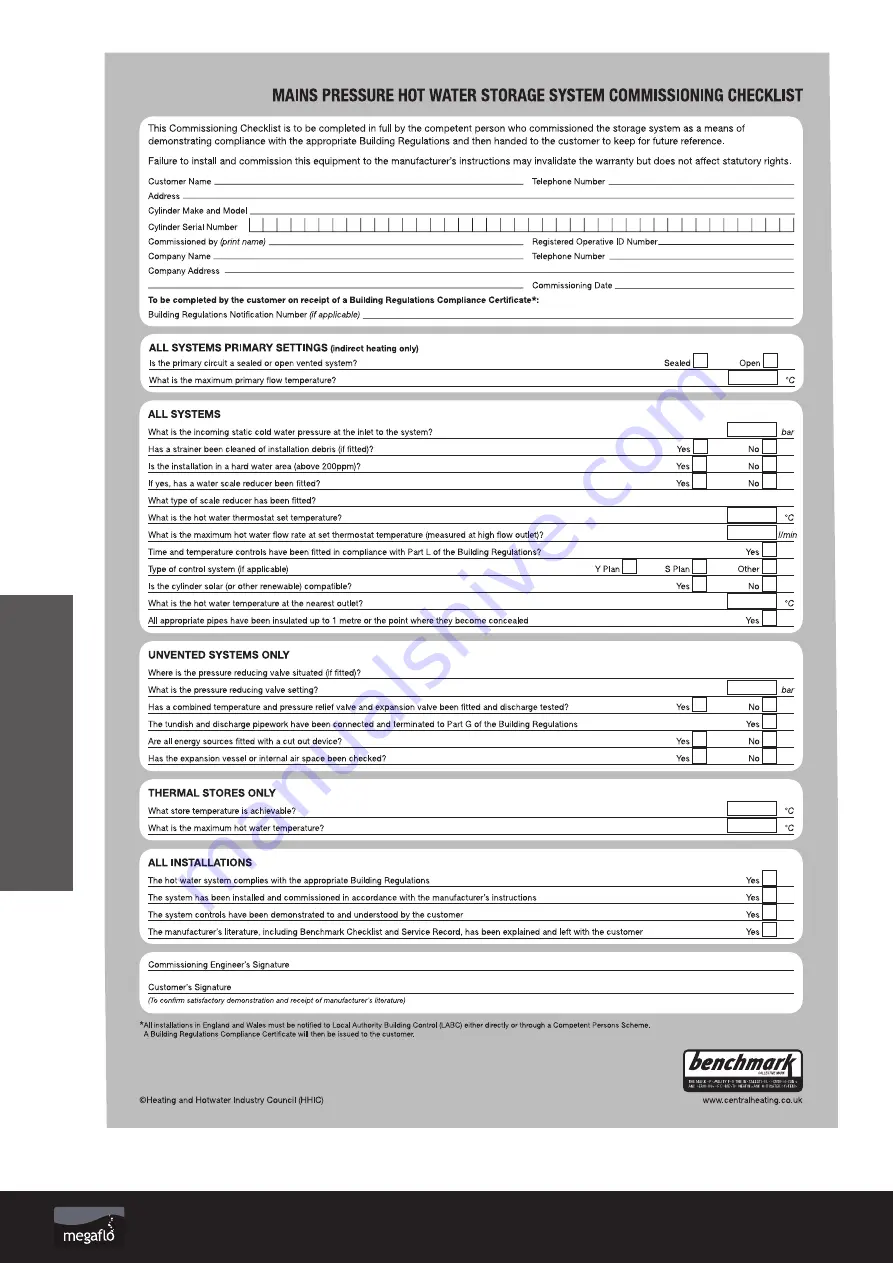 Heatrae Sadia Megaflo Eco Solar Series Product Manual Download Page 34