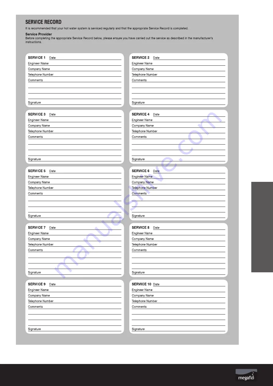 Heatrae Sadia Megaflo Eco Solar Series Product Manual Download Page 35