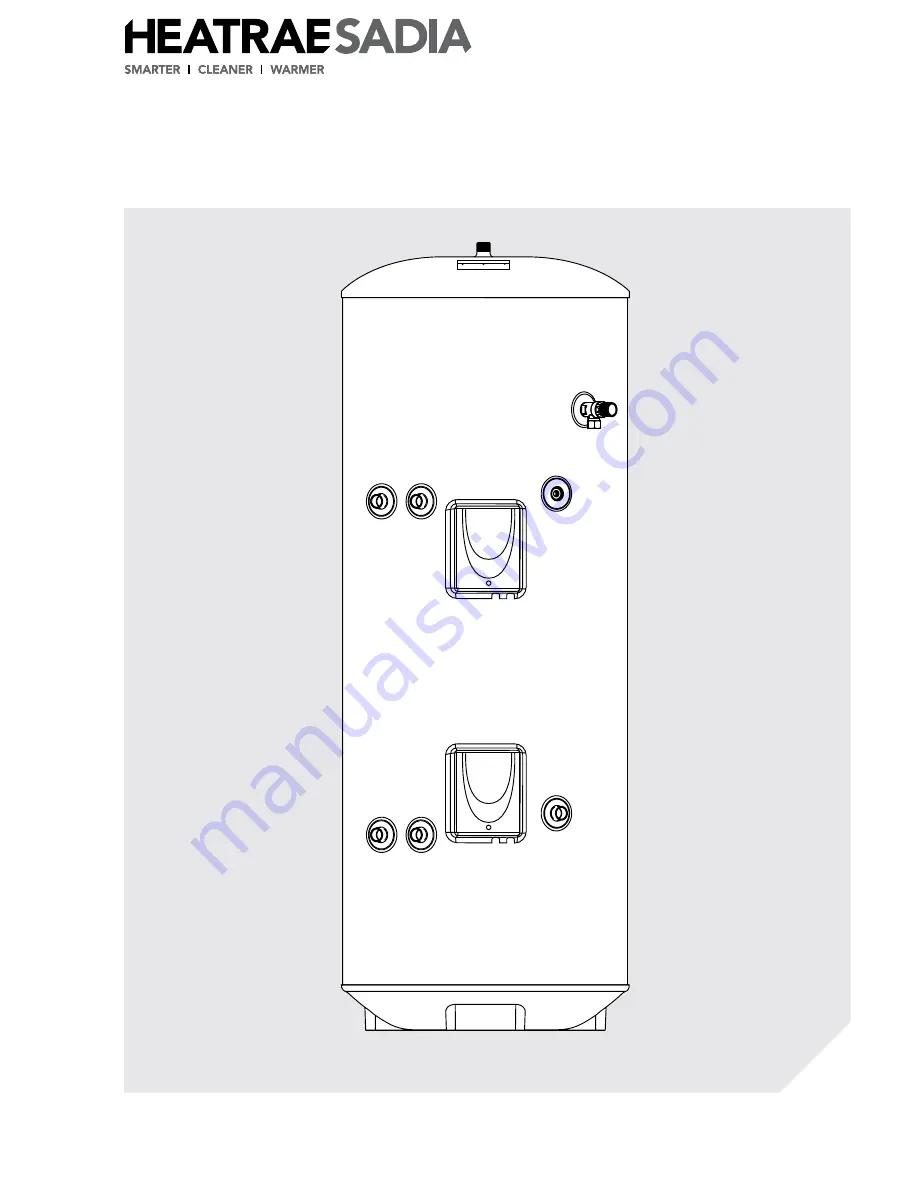 Heatrae Sadia PremierPlus PES170D Installation And User Manual Download Page 1