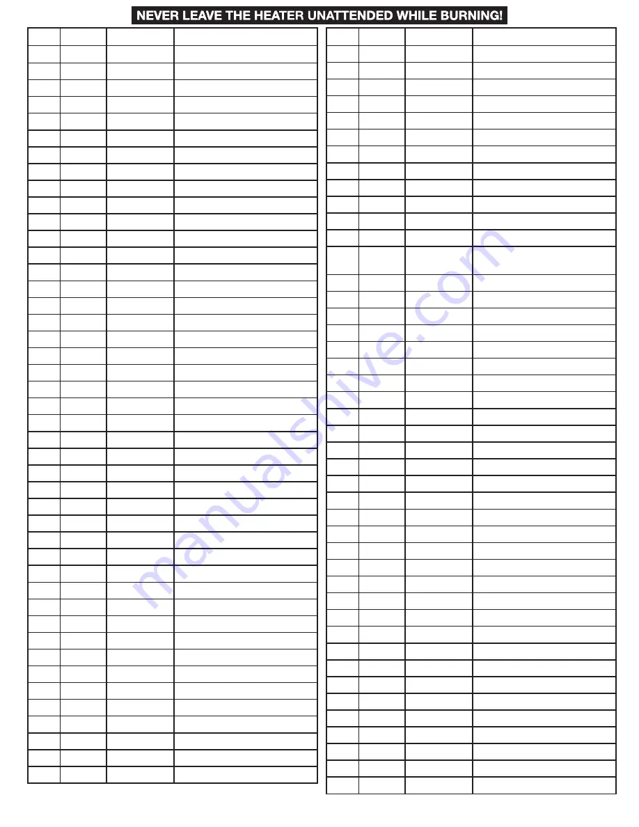 HeatStar 4000IDG-HD Operating Instructions And Owner'S Manual Download Page 11