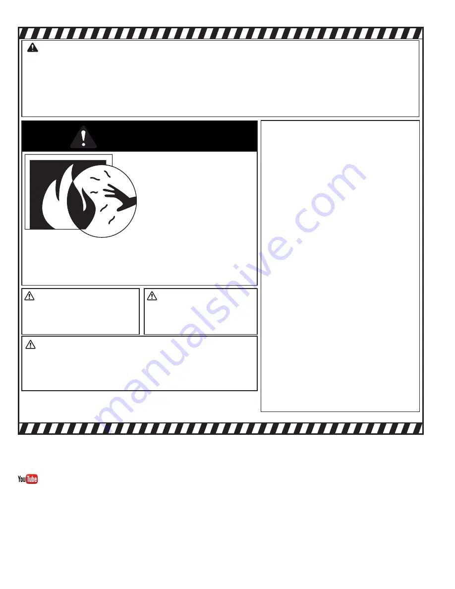 HeatStar HSVFBF10NG Operating Instructions And Owner'S Manual Download Page 2