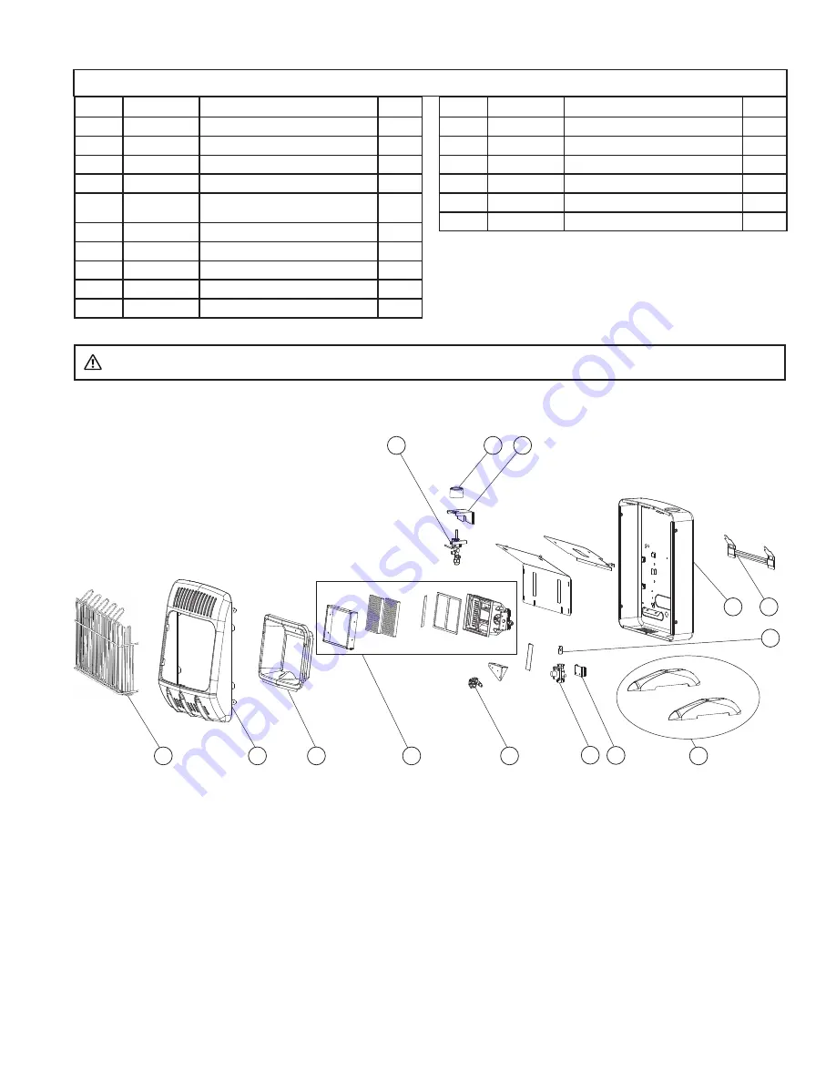 HeatStar HSVFBF10NG Operating Instructions And Owner'S Manual Download Page 15