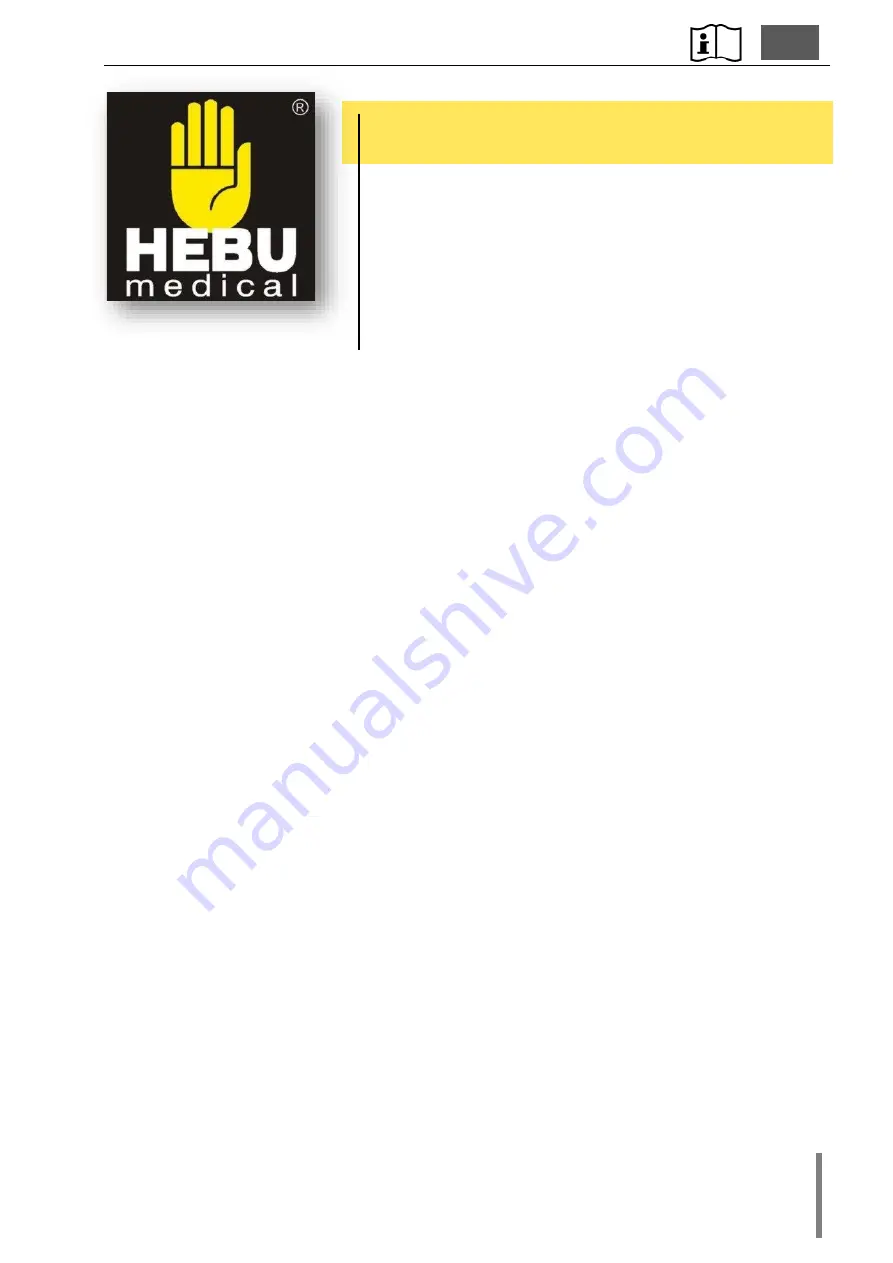 HEBU medical HF 9928-01 Operating Manual Download Page 33