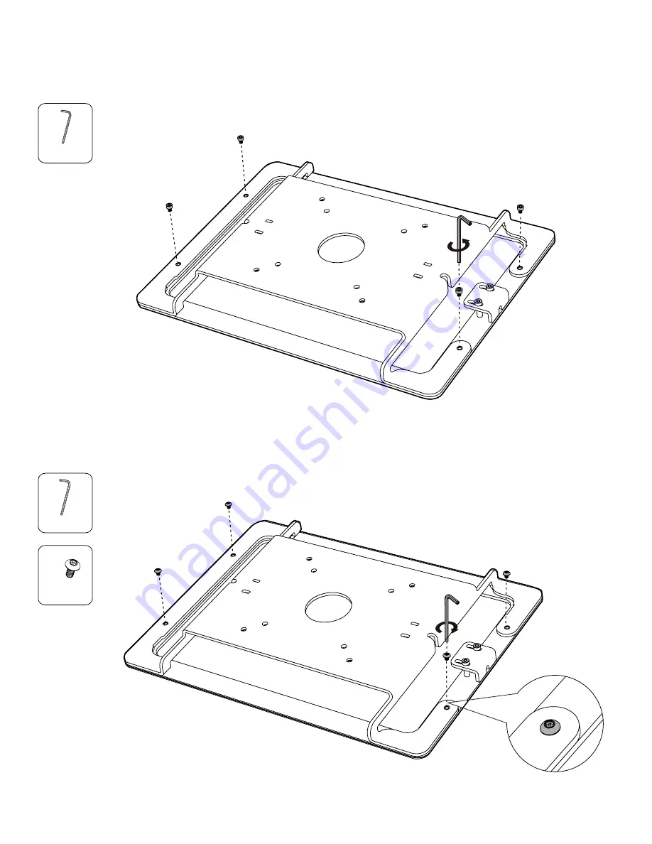 Heckler Design WindFall VESA MOUNT Assembly & Installation Download Page 4