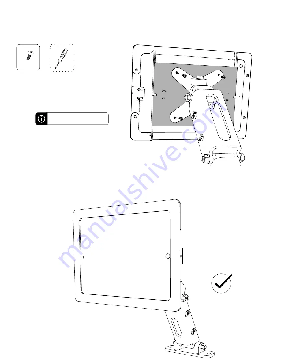 Heckler Design WindFall VESA MOUNT Assembly & Installation Download Page 8