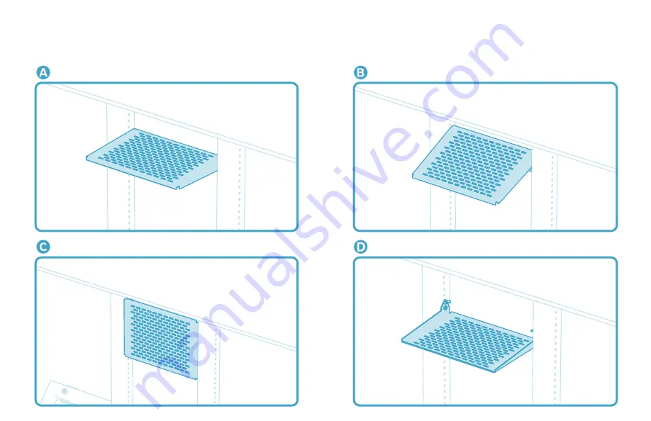 HECKLER Control Shelf H709 Скачать руководство пользователя страница 2