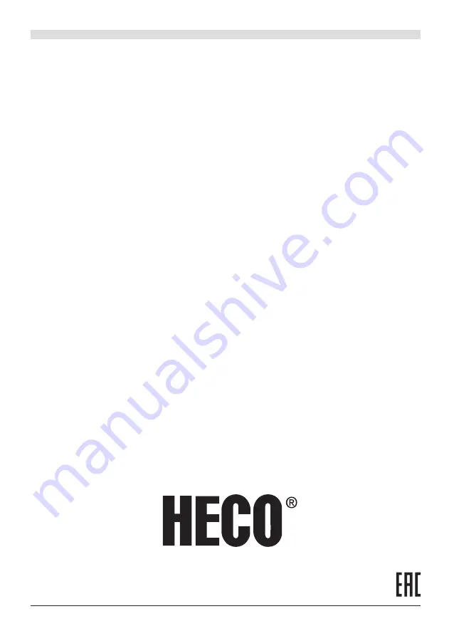 Heco BellaDonna Series Owner'S Manual/Warranty Document Download Page 32