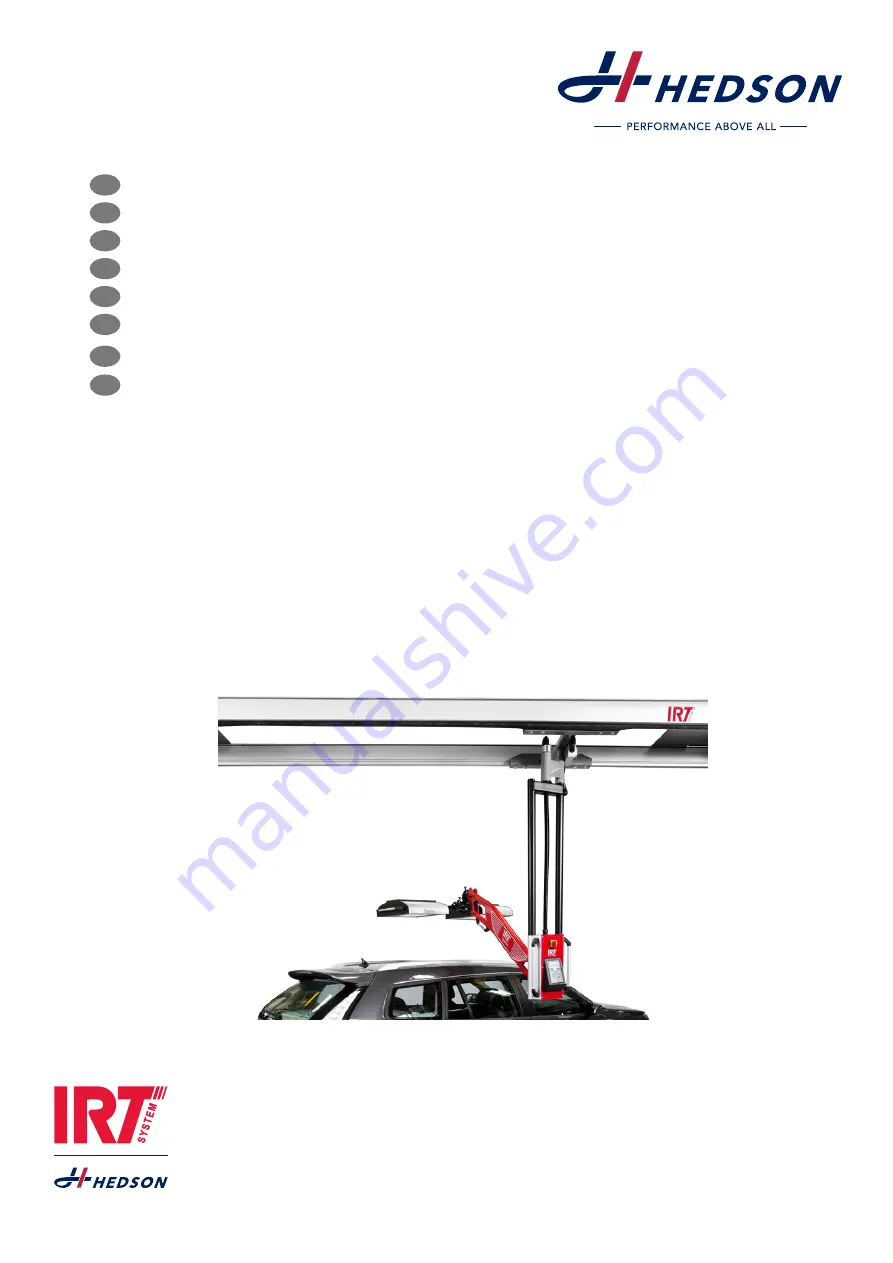 Hedson IRT 3-20 PCD Скачать руководство пользователя страница 1