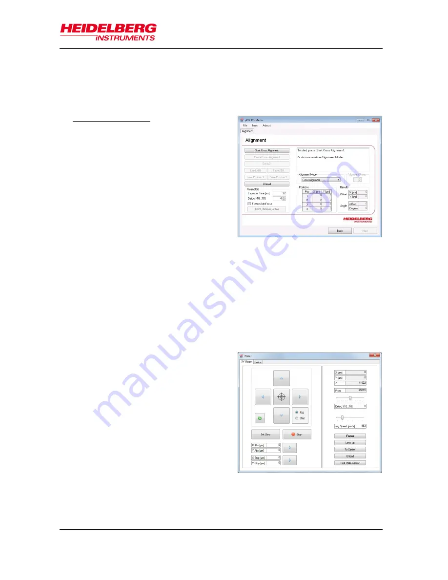 HEIDELBERG mPG 501 User Manual Download Page 21