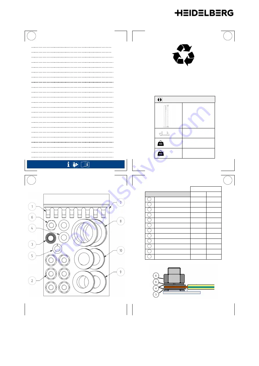 HEIDELBERG Stele Duo Operating Instructions Manual Download Page 2