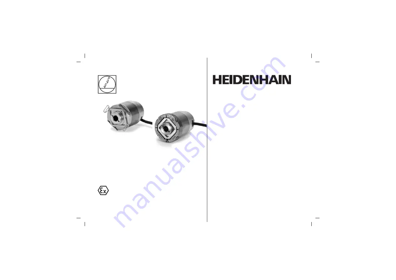 HEIDENHAIN ECN 413 2C Скачать руководство пользователя страница 1