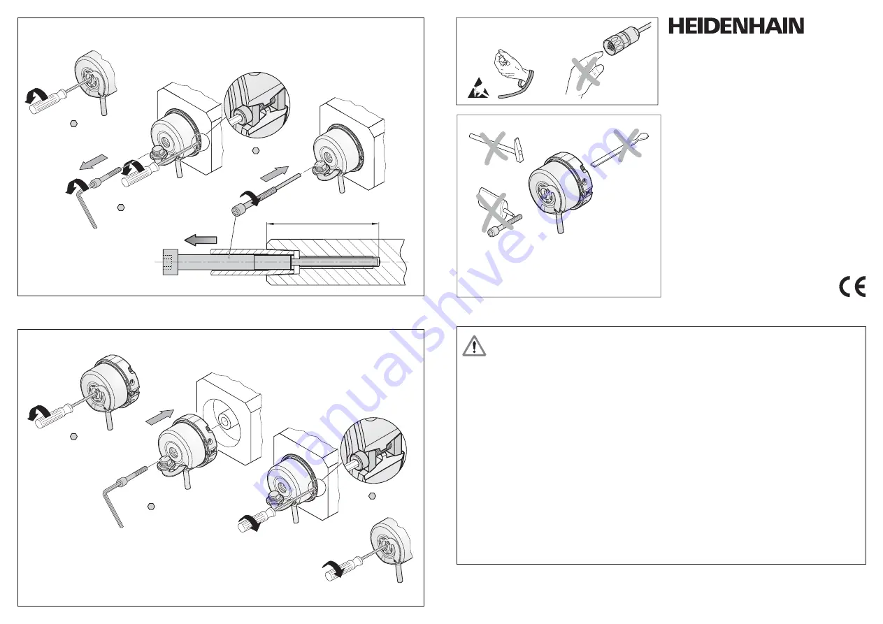 HEIDENHAIN ERN 461 Mounting Instructions Download Page 1