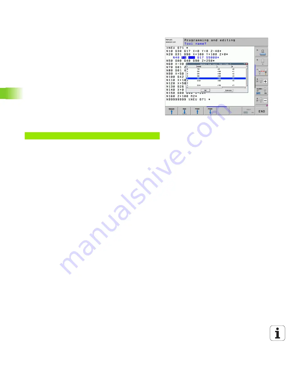 HEIDENHAIN ITNC 530 - 6-2010 DIN-ISO PROGRAMMING User Manual Download Page 172