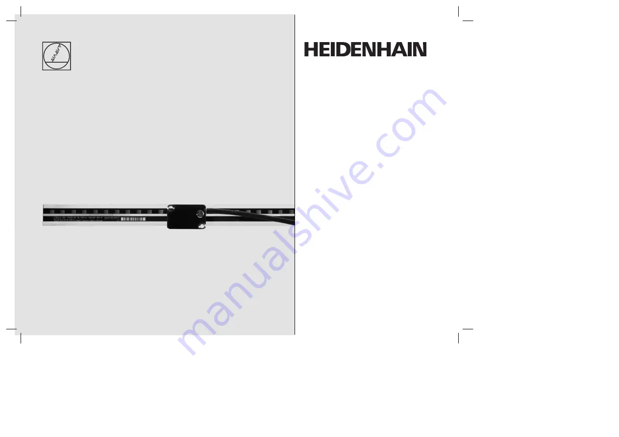 HEIDENHAIN LIF 171C Mounting Instructions Download Page 1