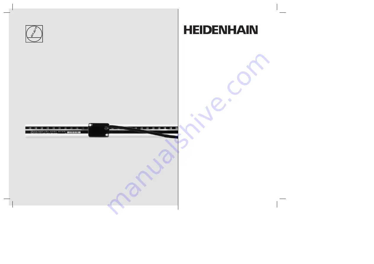 HEIDENHAIN LIP 571C Mounting Instructions Download Page 1