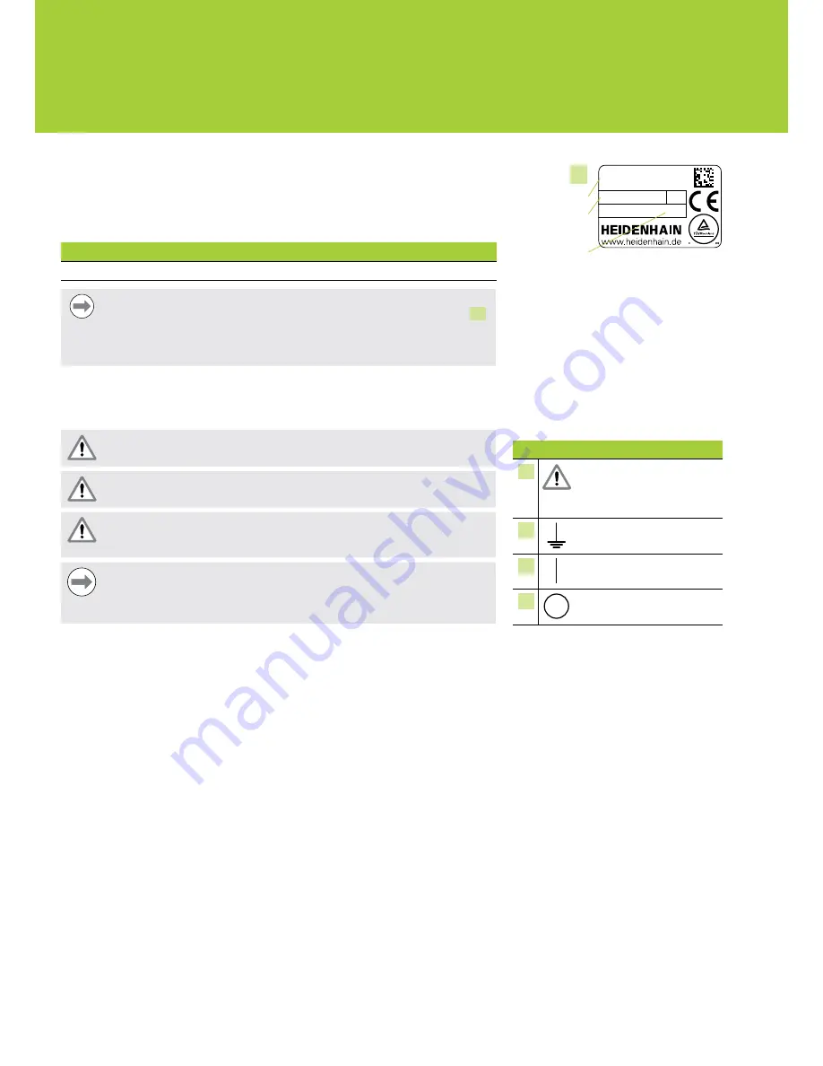 HEIDENHAIN ND 1200 QUADRA-CHEK Installation Instructions Manual Download Page 44