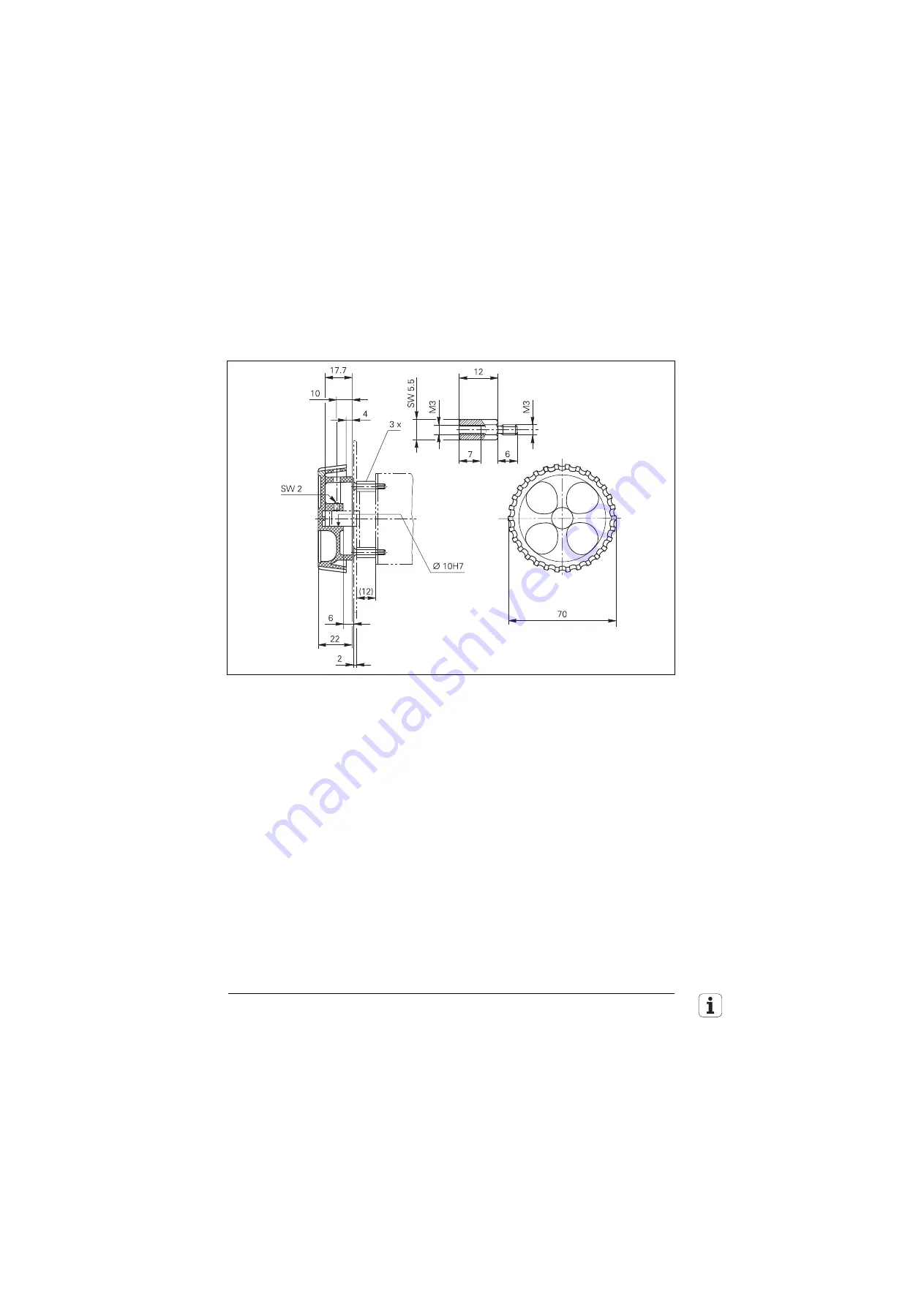 HEIDENHAIN TNC 426 CB Technical Manual Download Page 206