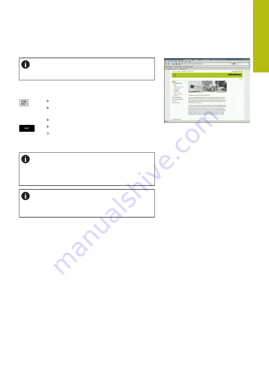 HEIDENHAIN TNC 620 E User Manual Download Page 187