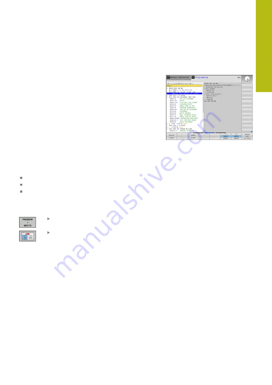 HEIDENHAIN TNC 620 E User Manual Download Page 205