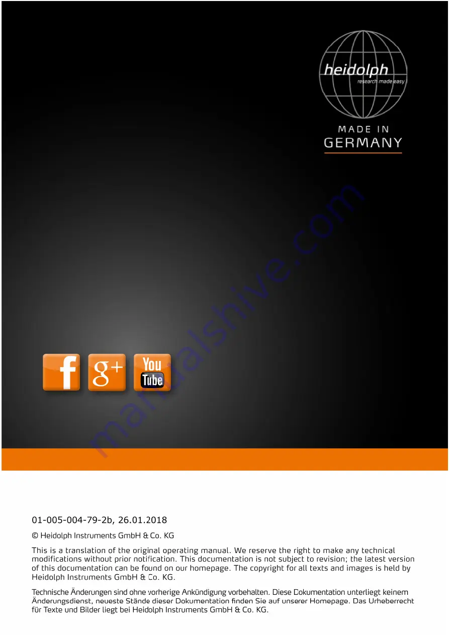 Heidolph Hei-VAP Advantage Operating Manual Download Page 114