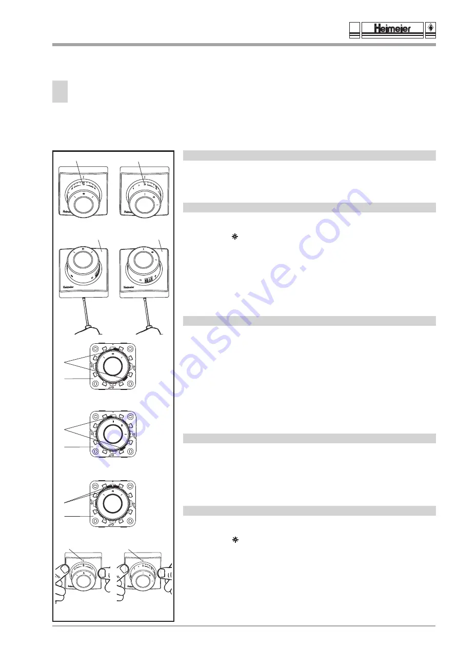 Heimeier 2805-00.500 Manual Download Page 1