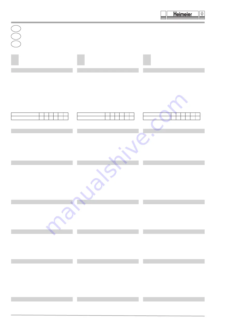 Heimeier RTL Installation And Operating Instructions Manual Download Page 4