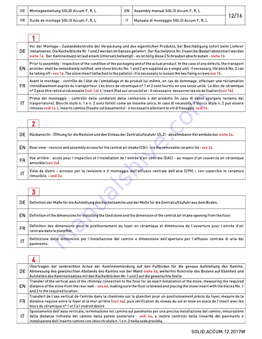 Hein SOLID Accum F Assembly Manual Download Page 12