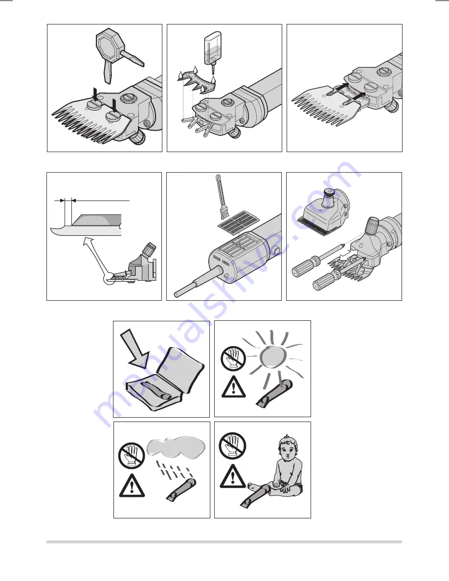 Heiniger XTRA VS84-S Instruction Manual Download Page 17