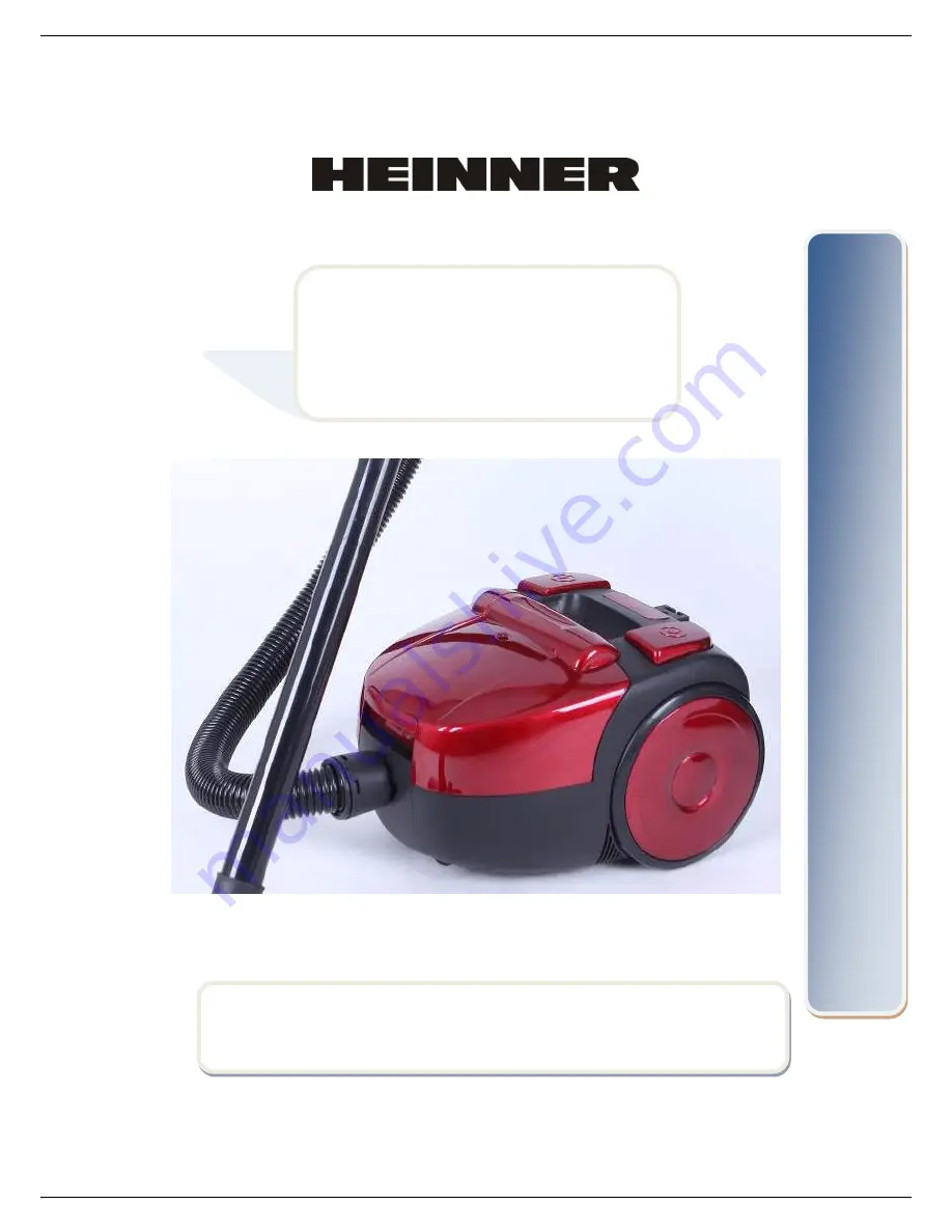 Heinner CleanMate 2015 Скачать руководство пользователя страница 17