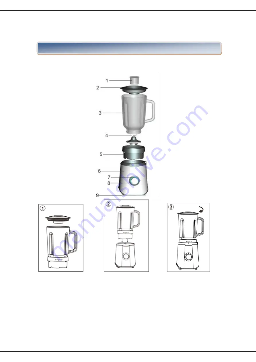 Heinner HBL-1000BKS Instruction Manual Download Page 25