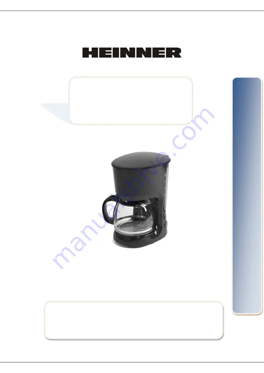 Heinner HCM-750BK Instruction Manual Download Page 16