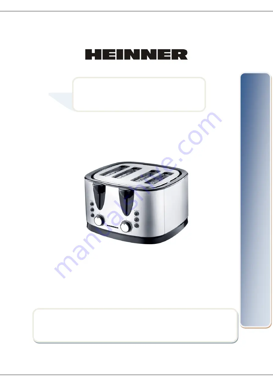 Heinner HDP-1600XMC Manual Download Page 9