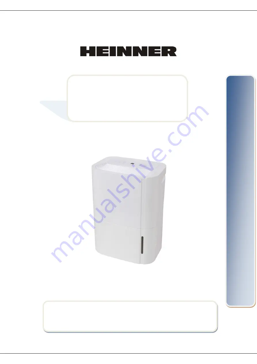 Heinner HDU-M20 Instruction Manual Download Page 1