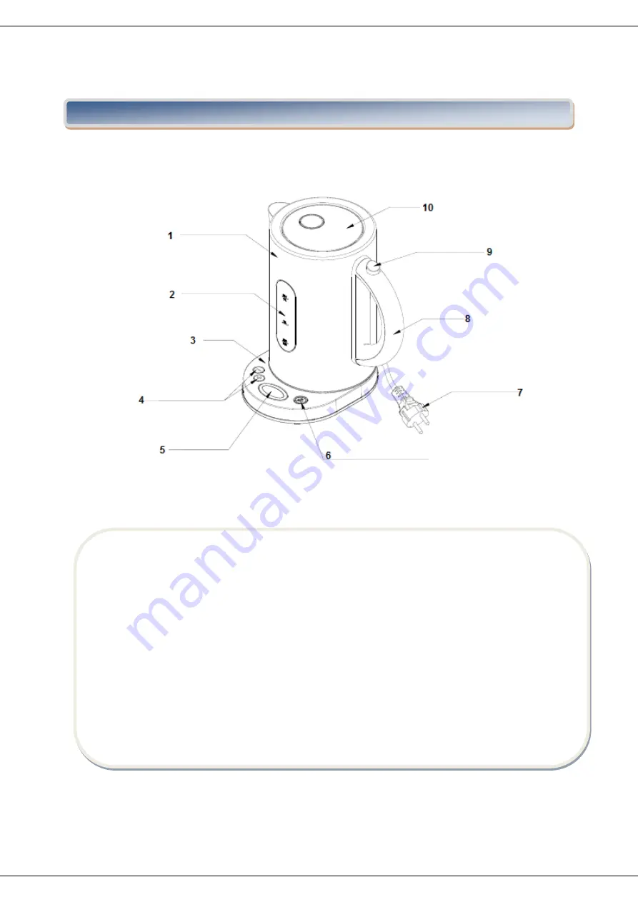 Heinner HEK-2200XMC Instruction Manual Download Page 14