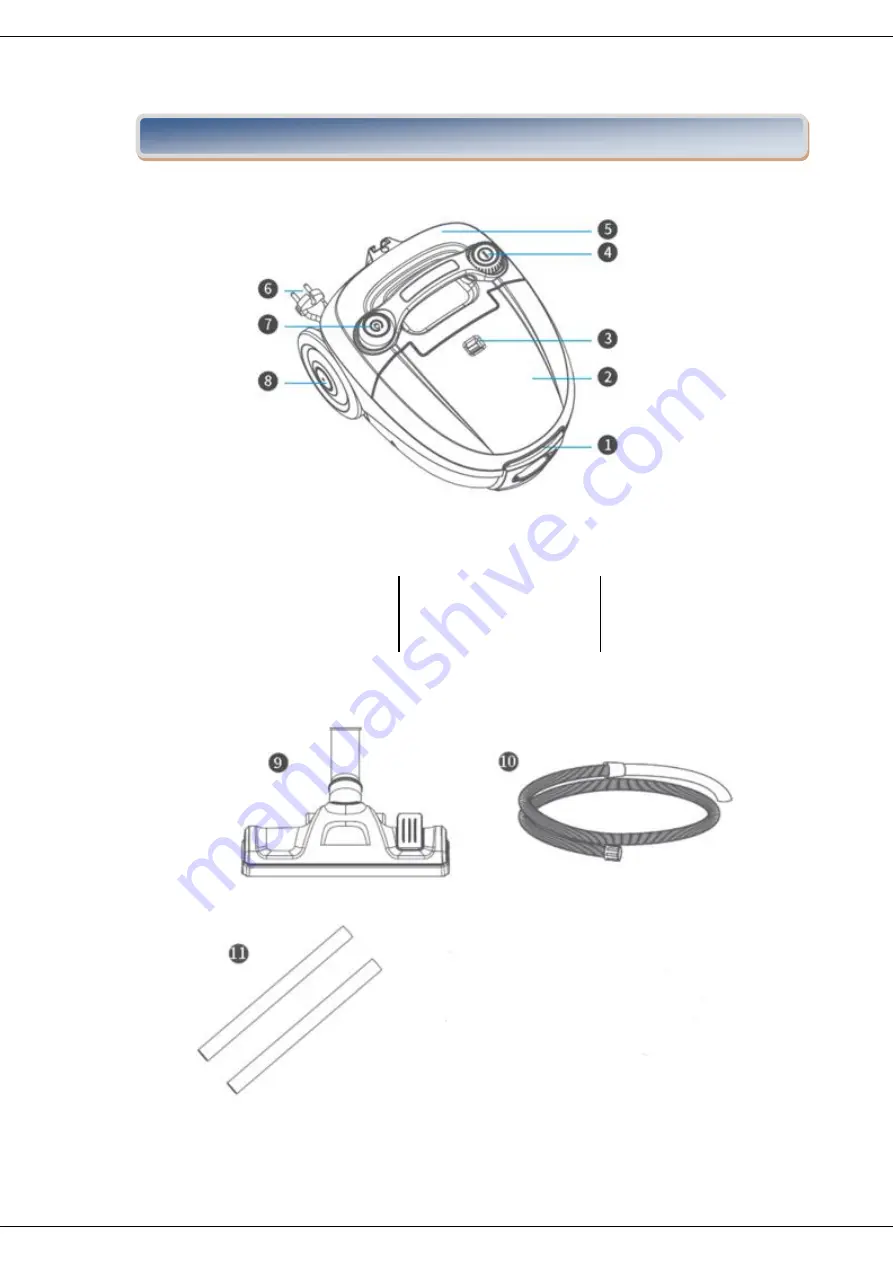 Heinner HVC-M700BL Instruction Manual Download Page 4