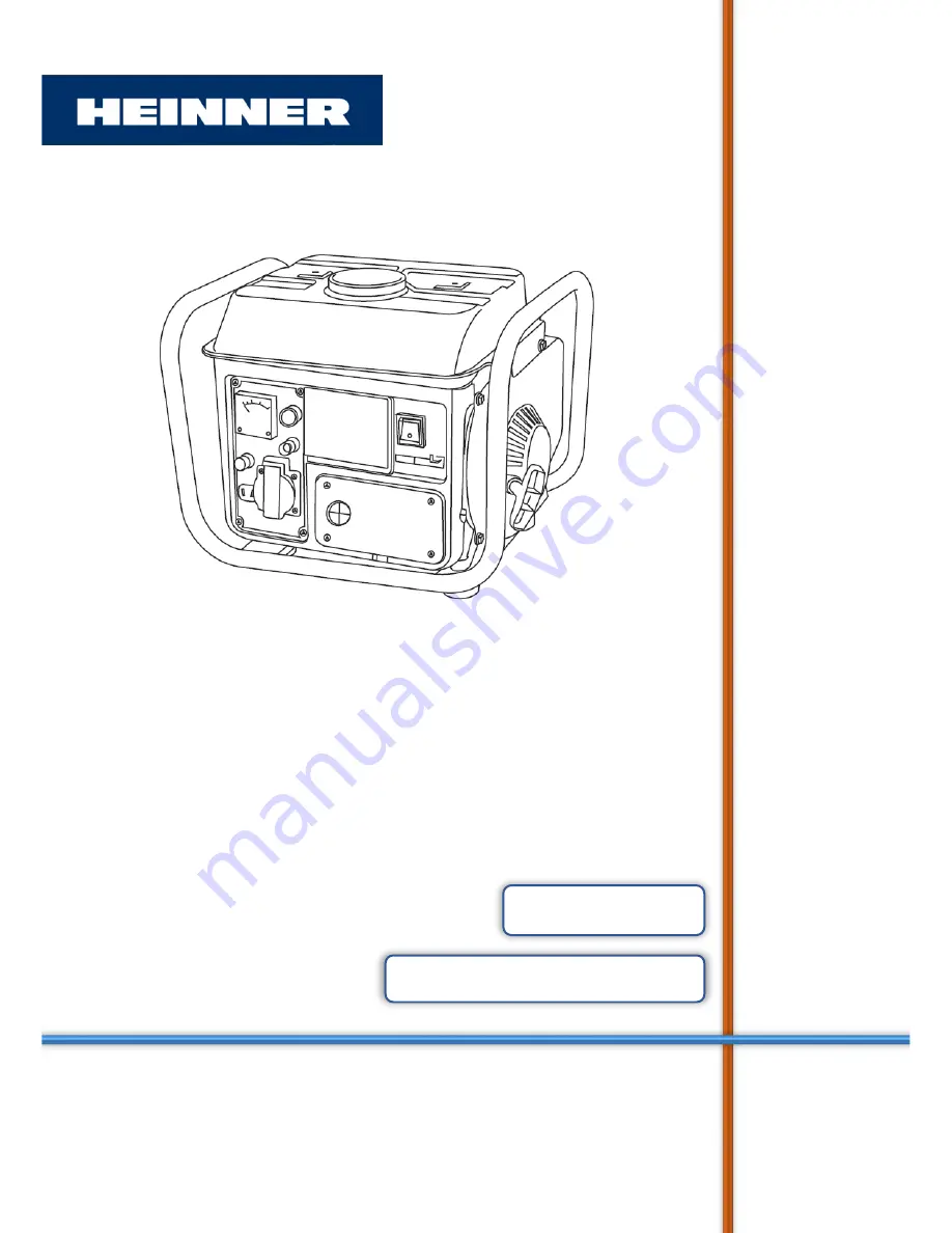 Heinner VGEN001 Instructions Manual Download Page 1