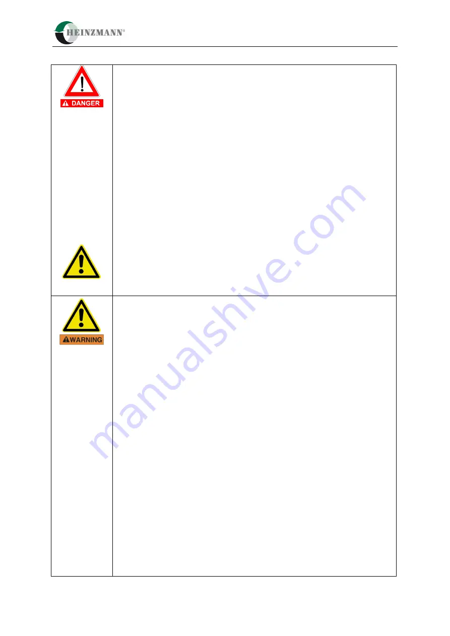 Heinzmann Triton OMD Manual Download Page 3